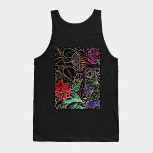 DARK FLORA Tank Top